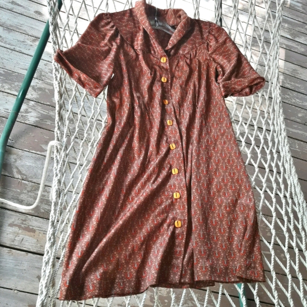 Granny Nightgown Halloween Kimono Polyester Dress